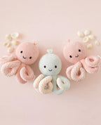 Baby Octopus (soft coral pink) - Cuddle+Kind