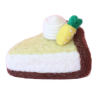 Lemon Cheesecake Slice Felt Food - Juni Moon