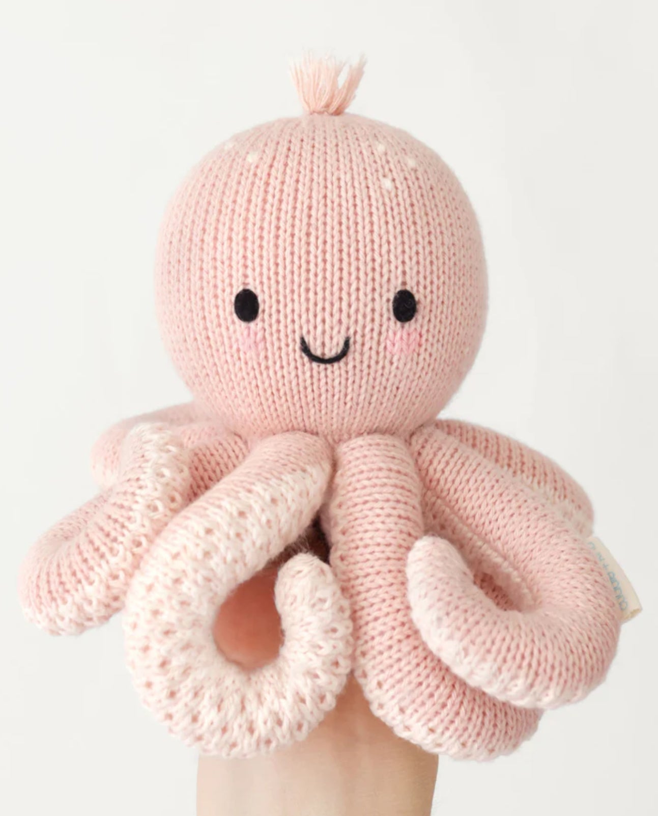 Baby Octopus (soft coral pink) - Cuddle+Kind