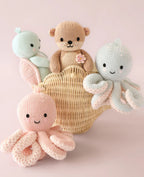 Baby Octopus (soft coral pink) - Cuddle+Kind