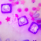 Glo Pal Cube Lumi purple water activated light up cubes by Jellystone Designs
