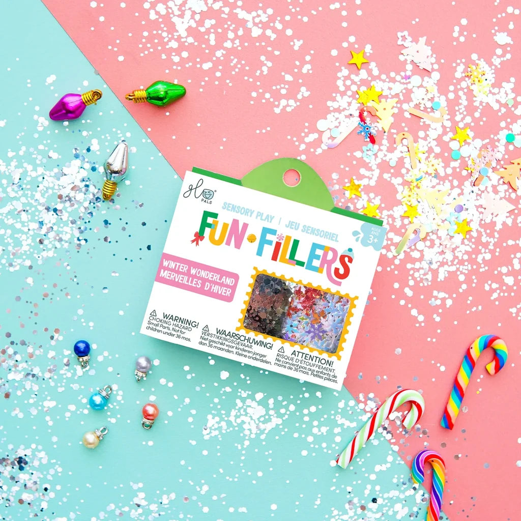 Winter Wonderland Glo Jar Fun Filler - Glo Pals