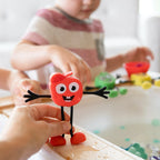 Sammy Red Glo Pal Character Light Up Cubes - Jellystone Designs
