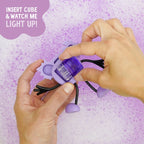 Lumi Purple Glo Pal Character Light Up Cubes - Jellystone Designs