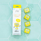 Glo Pal Cube Alex yellow water activated light up cubes by Jellystone Designs
