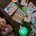 DIY Zoo Sensory Light Up Play Jar Gift Set - Glo Pals