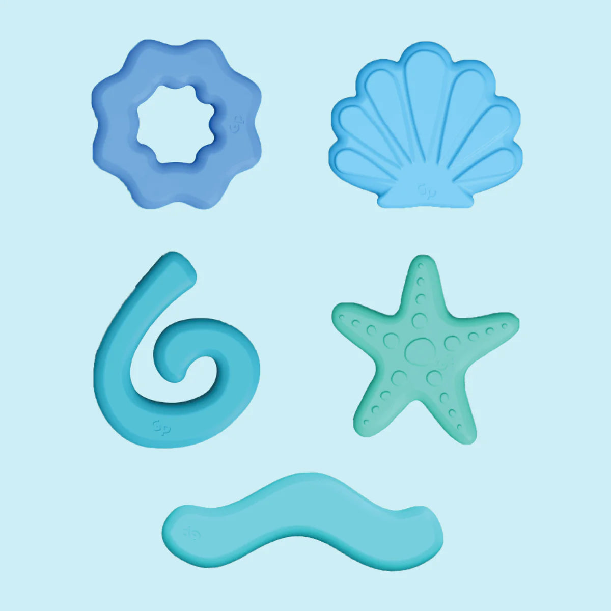 Blue Lagoon Sensory Light Up Play Jar Gift Set - Glo Pals