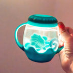 Blue Lagoon Sensory Light Up Play Jar Gift Set - Glo Pals