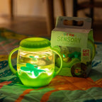 Green Firefly Sensory Light Up Play Jar Gift Set - Glo Pals