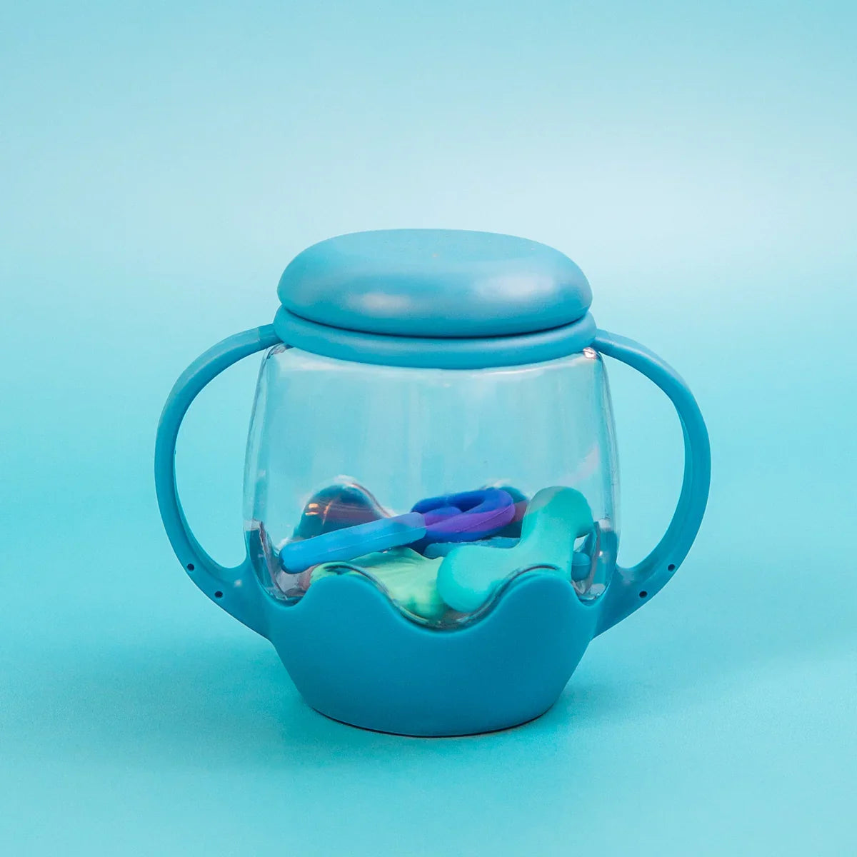 Blue Lagoon Sensory Light Up Play Jar Gift Set - Glo Pals