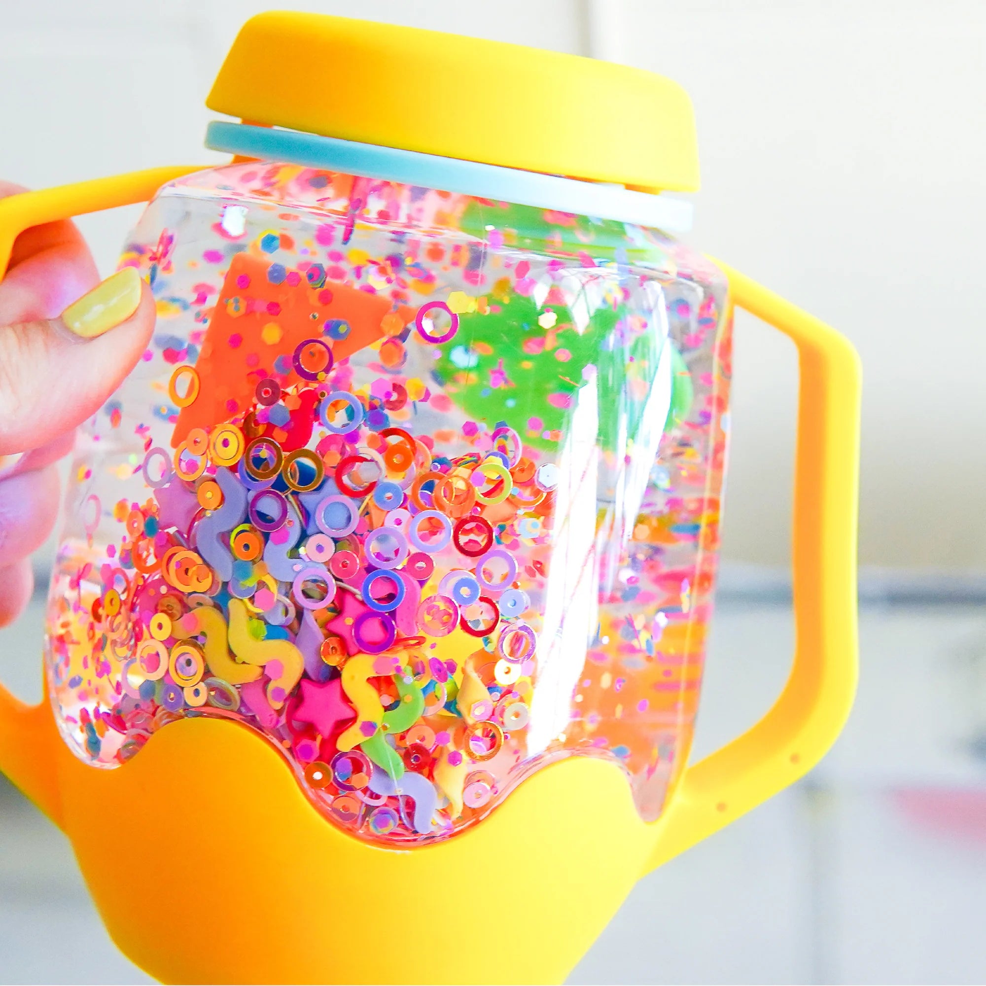 Glo Pal Sensory Play Jar Yellow
