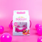 Pink Glo Pals mini sensory play jar light up sensory toy

