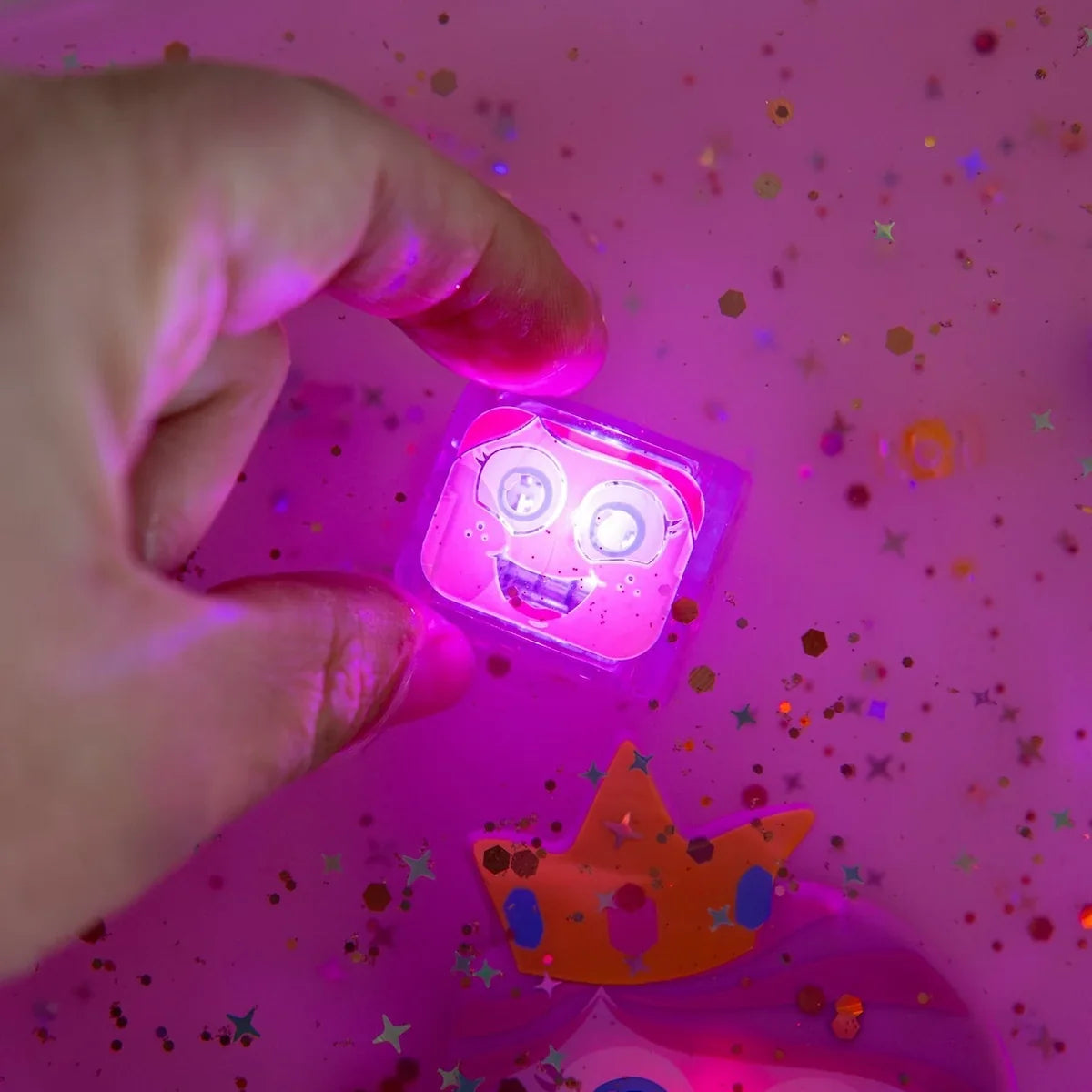 Princess Ida Pink Light Up Cubes - Glo Pals