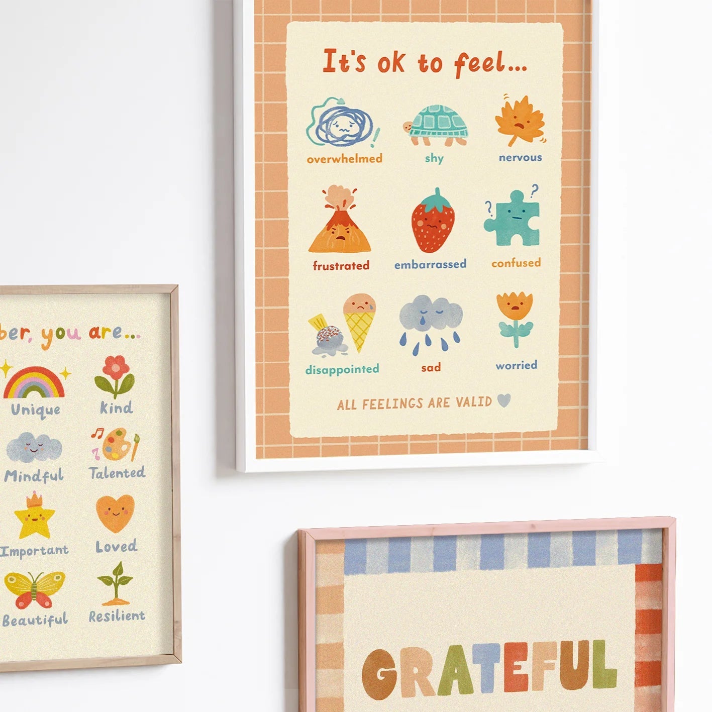 It's Ok to Feel | A3 Print