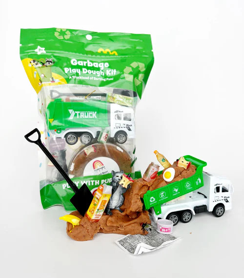 Garbage Truck Playdough Kit - Earth Grown KidDoughs