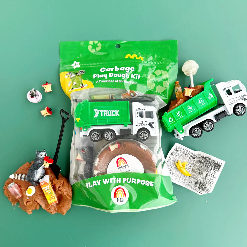Garbage Truck Playdough Kit - Earth Grown KidDoughs