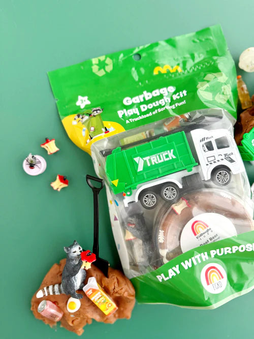 Garbage Truck Playdough Kit - Earth Grown KidDoughs