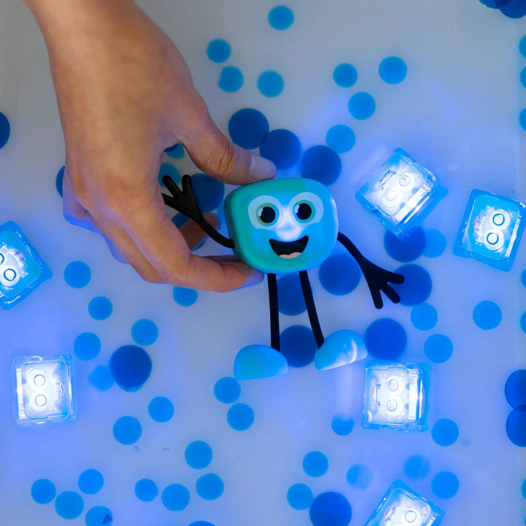 Blair Blue Glo Pal Character Light Up Cubes - Jellystone Designs