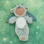 Ash dragon Cozy Dinkum doll soft green plush toy
