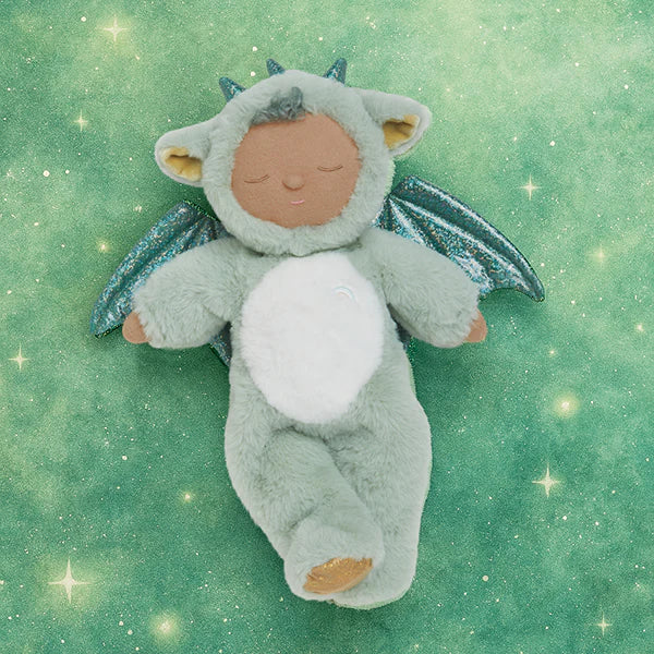 Ash dragon Cozy Dinkum doll soft green plush toy
