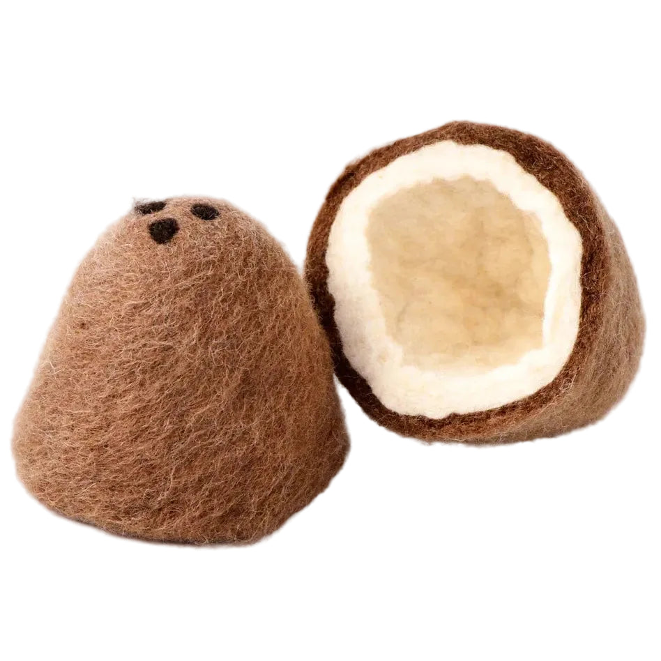 Coconut Set Felt Food - Tara Treasures