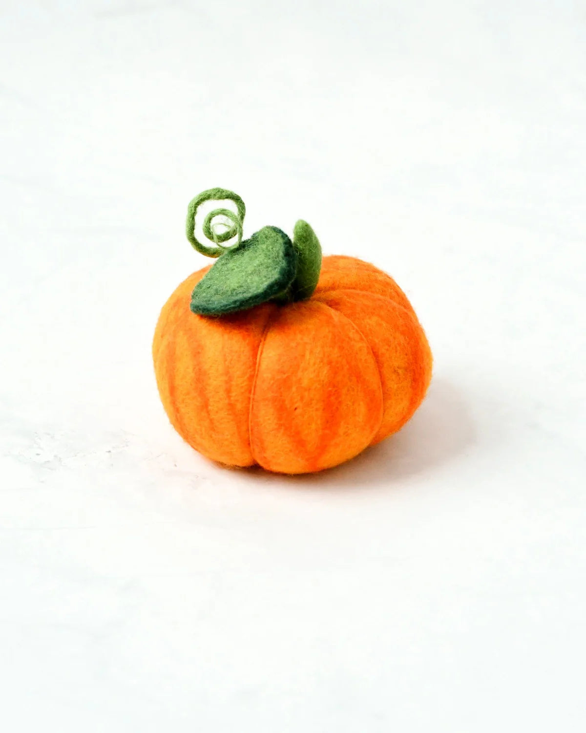 Orange Pumpkin Felt Food - Tara Treasures