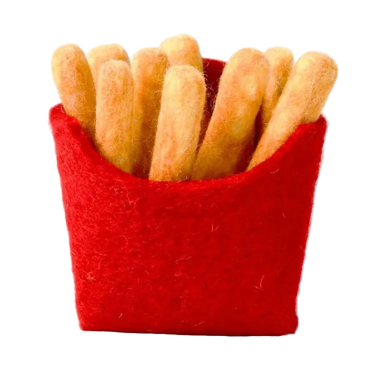 Fries + Packet Felt Food - Tara Treasures
