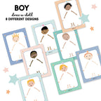 Dress-a-Doll Boy Fashion & Pretend Play Notepad - Magic Playbook