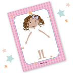 Dress-a-Doll Girl Fashion & Pretend Play Notepad - Magic Playbook
