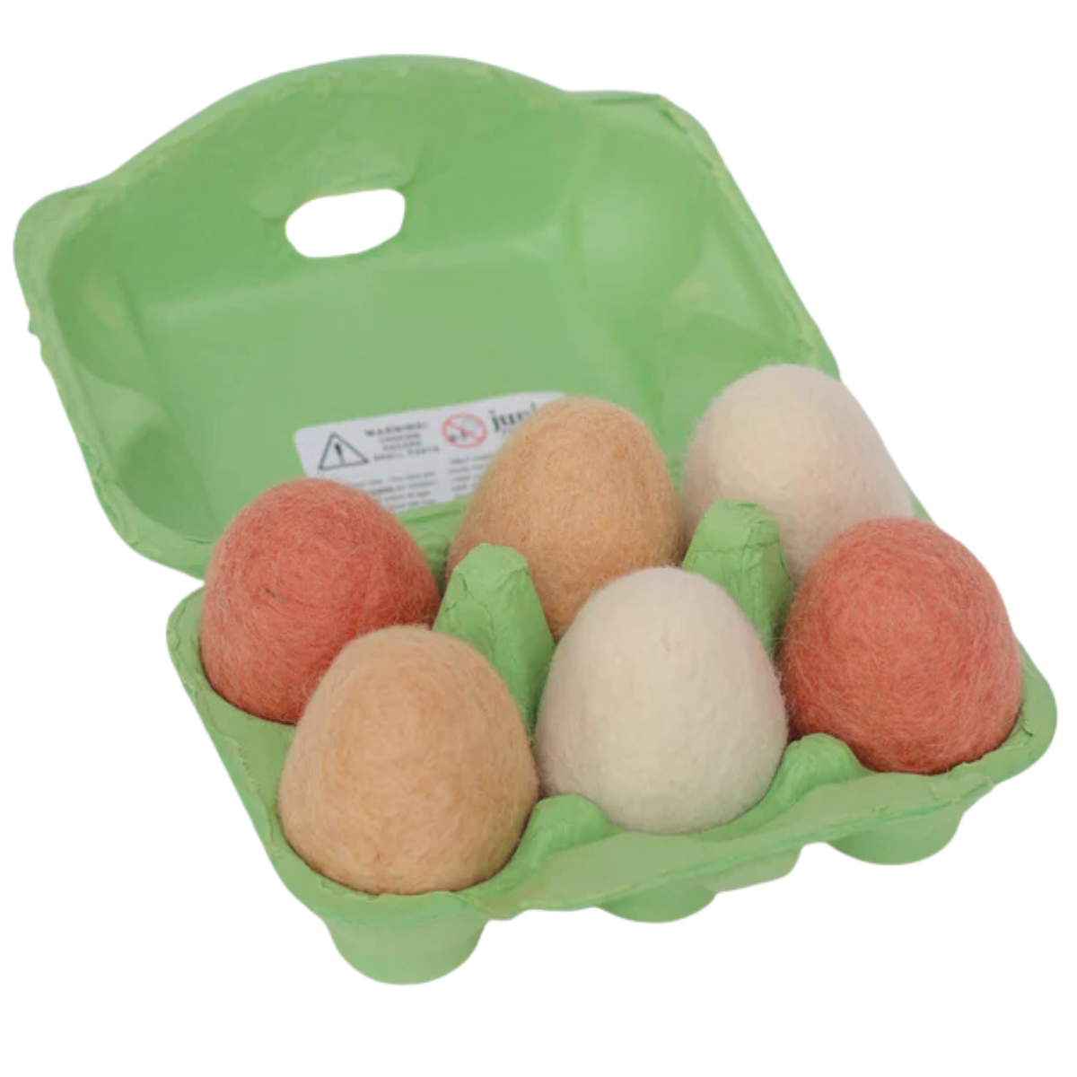 Carton of Eggs Felt Food - Juni Moon