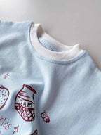 Sky Breakfast Club Romper - FRECKLES The Label