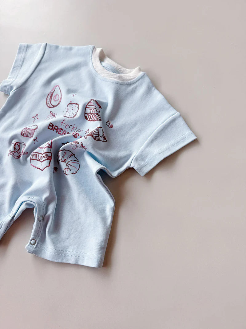 Sky Breakfast Club Romper - FRECKLES The Label