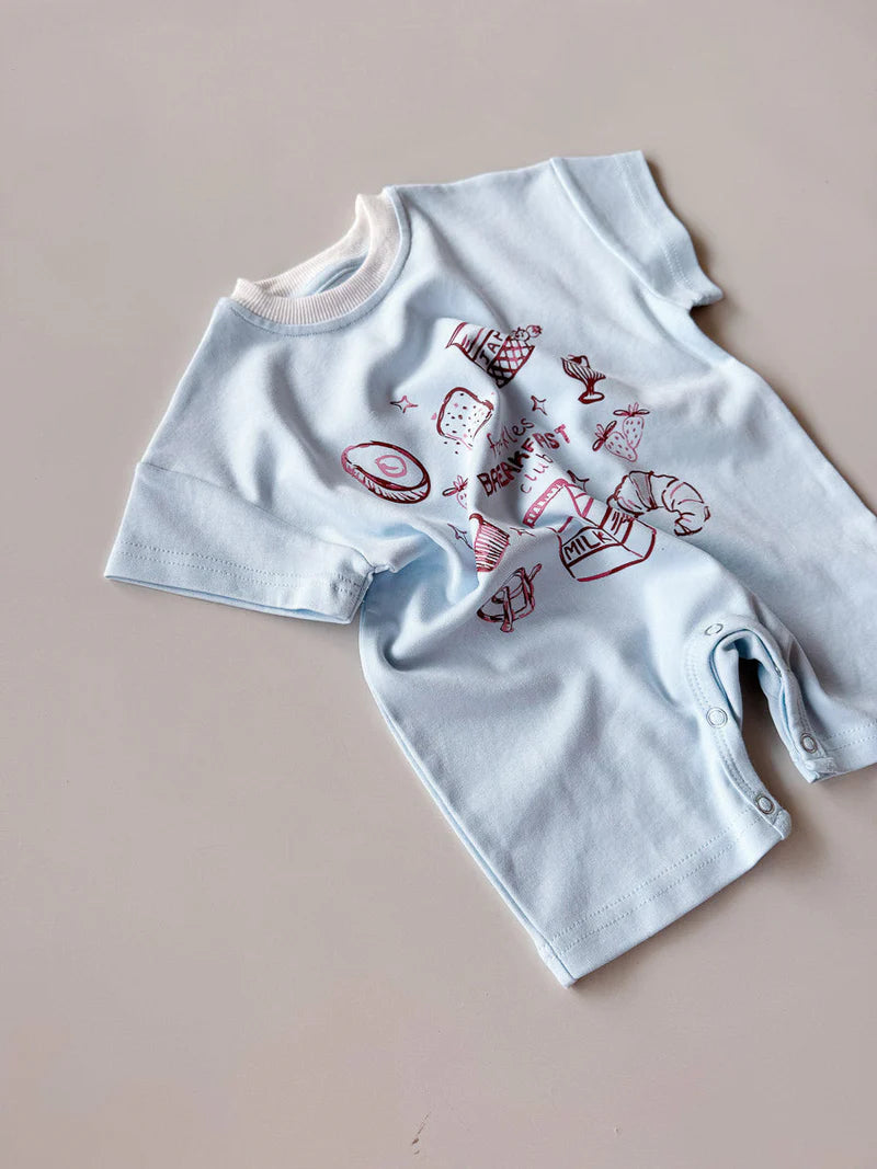 Sky Breakfast Club Romper - FRECKLES The Label