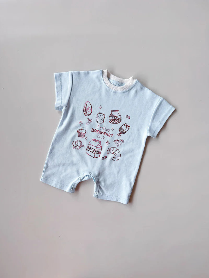Sky Breakfast Club Romper - FRECKLES The Label