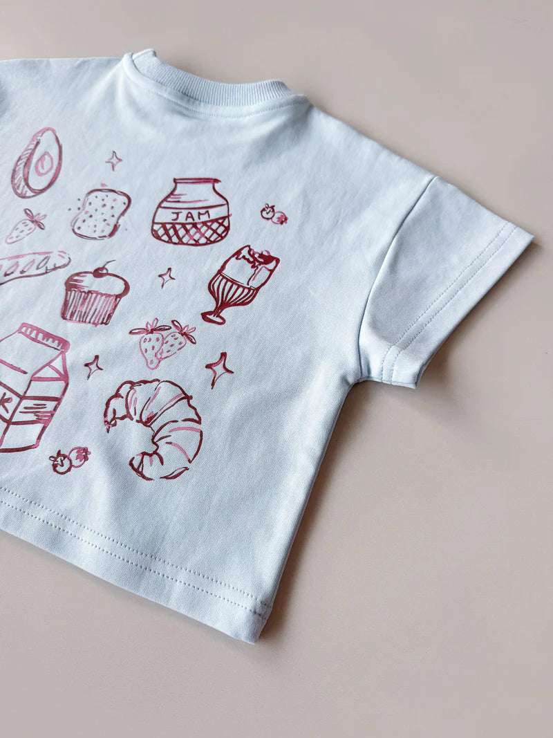 Sky Breakfast Tee - FRECKLES The Label