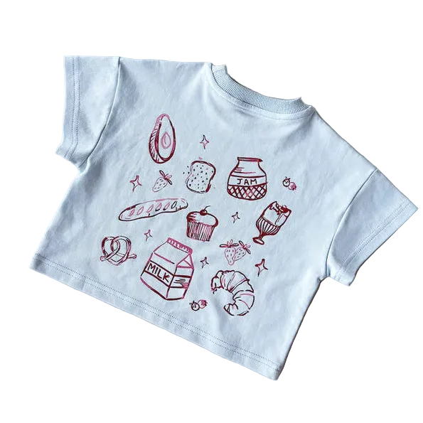 Sky Breakfast Tee - FRECKLES The Label