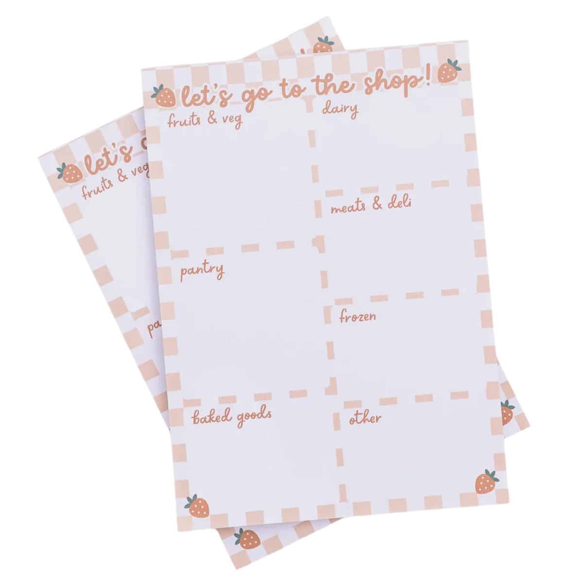 Grocery List Pretend Play Notepad - Oh, Little Wren