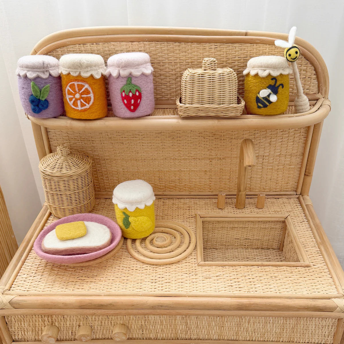Marmalade Felt Jar - Playtisserie
