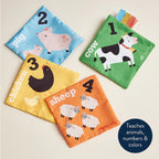 Farm Friends Sensory Scarves Pull-And-Take Toy - Itzy Ritzy