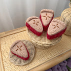 Cherry Felt Pie Slice - Playtisserie