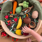 Farmers Market Felt Food Set - Playtisserie