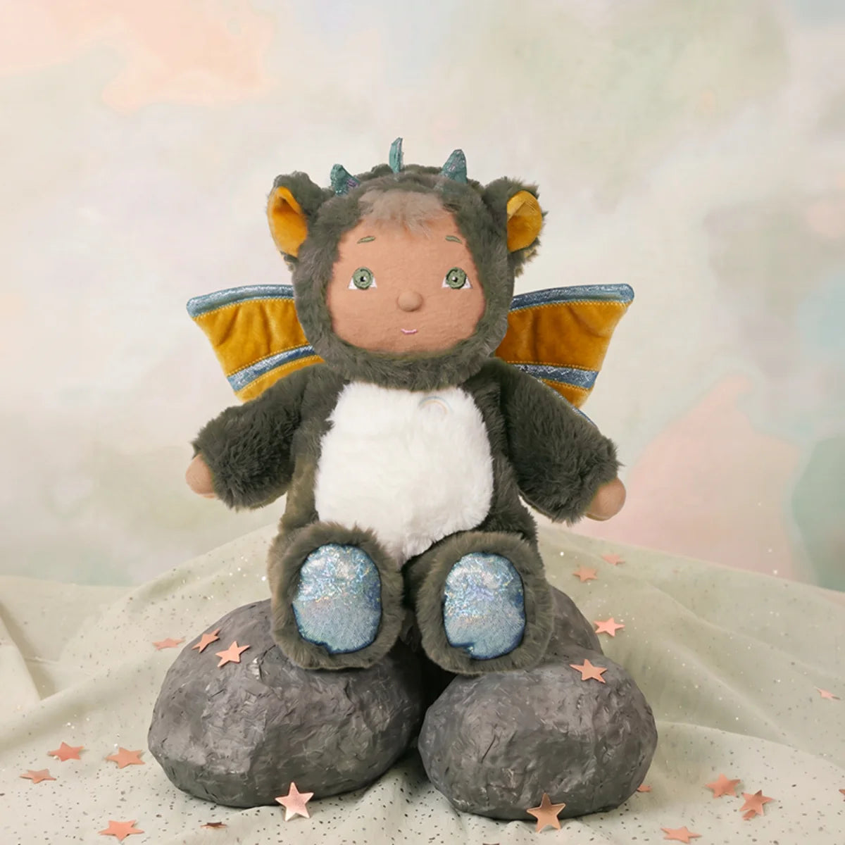 Dragon Flint Cozy Day Dinkum Doll - Olli Ella