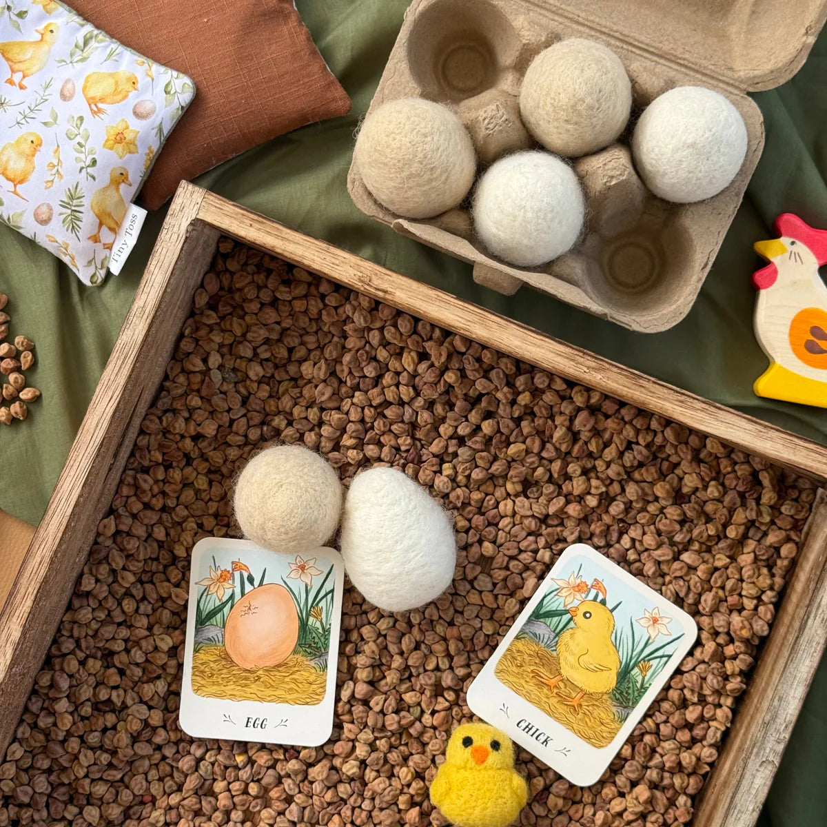 Little Felt Chicken - Playtisserie