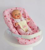 Strawberry Picnic Baby Dolls Car Seat Capsule - Tiny Harlow