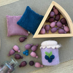 Blueberry Jam Felt Jar - Playtisserie