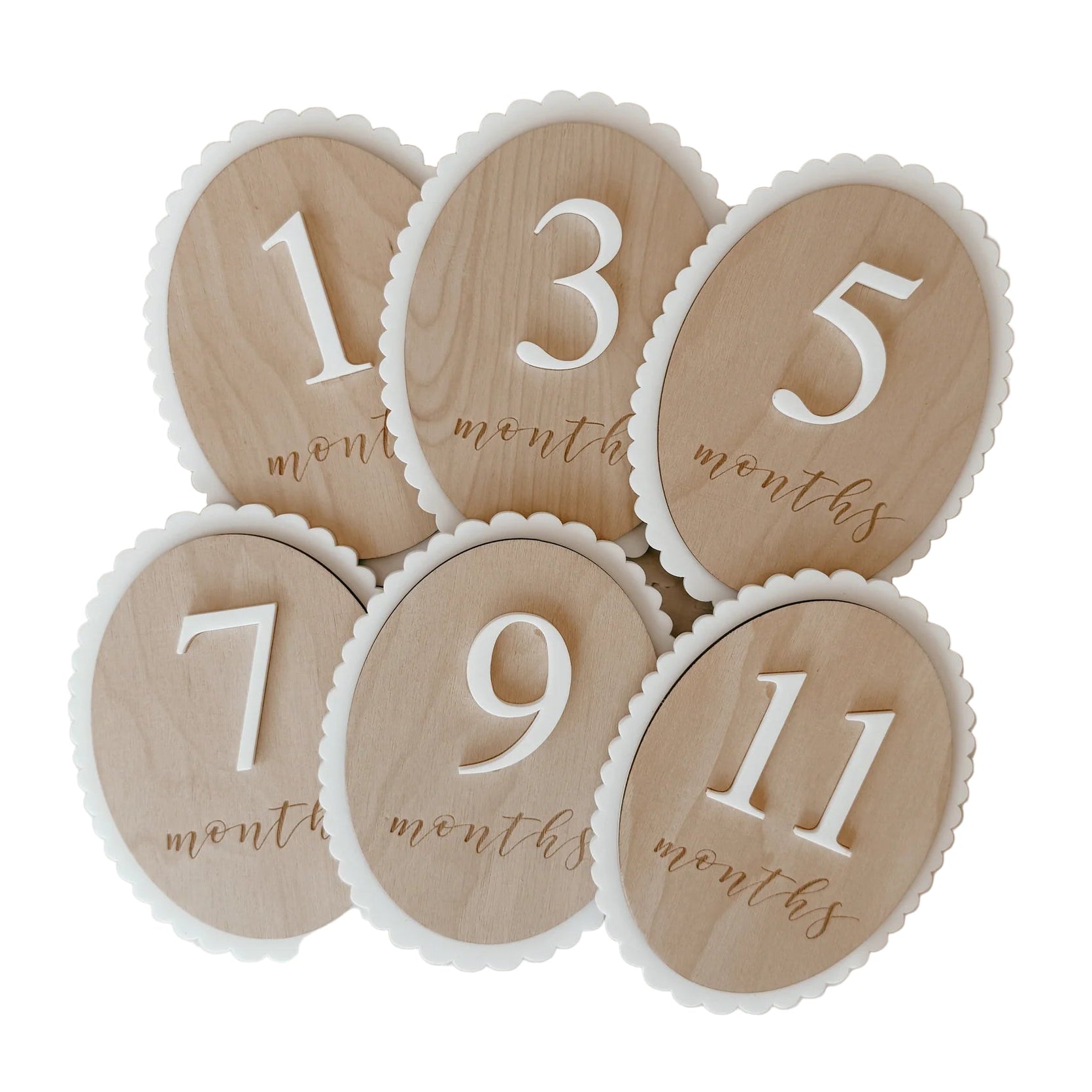 Scallop Baby Milestone Collection