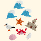 Seashell Shores Sensory Play Coins - Honey Hollow