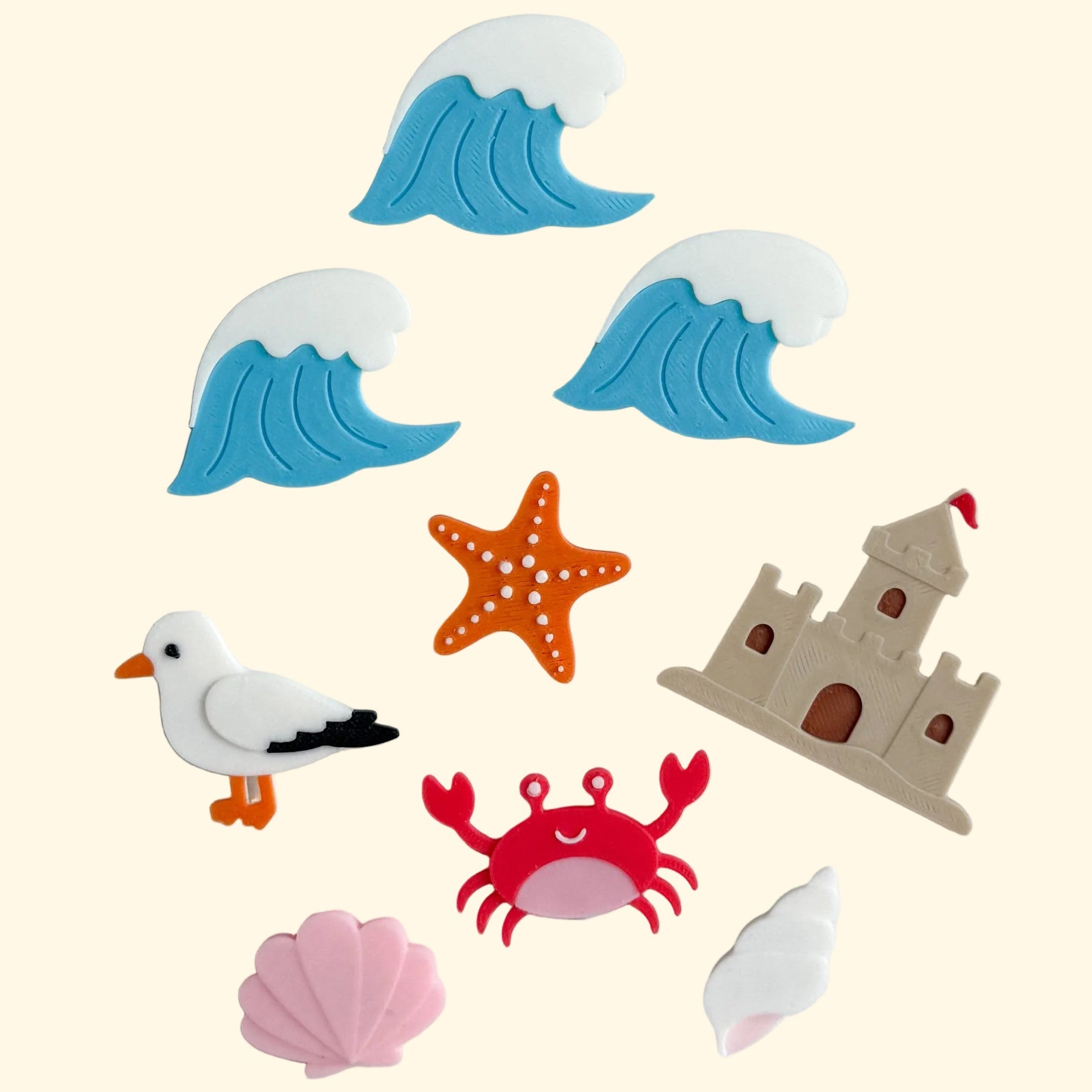 Seashell Shores Sensory Play Coins - Honey Hollow