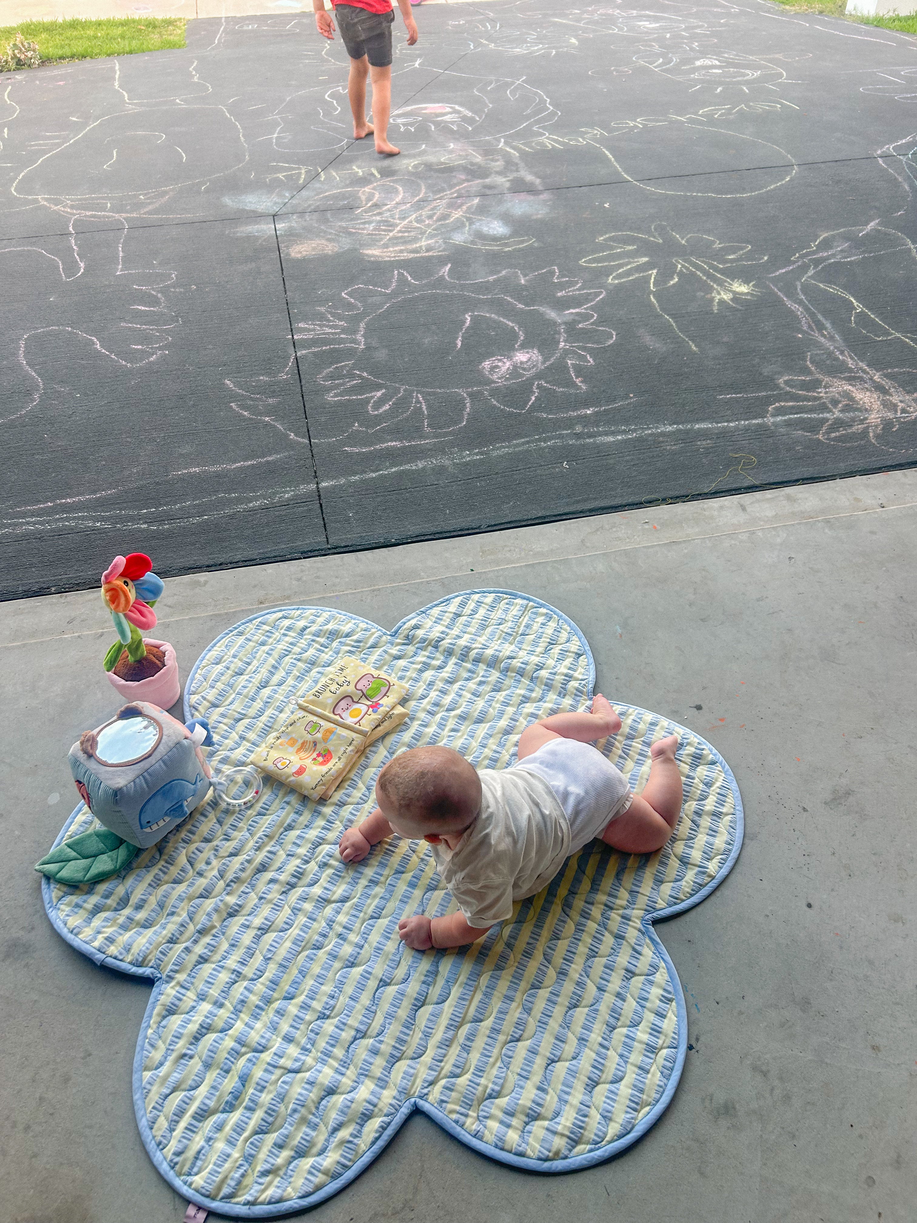 Butter Blue Reversable Playmat - Mosey Me