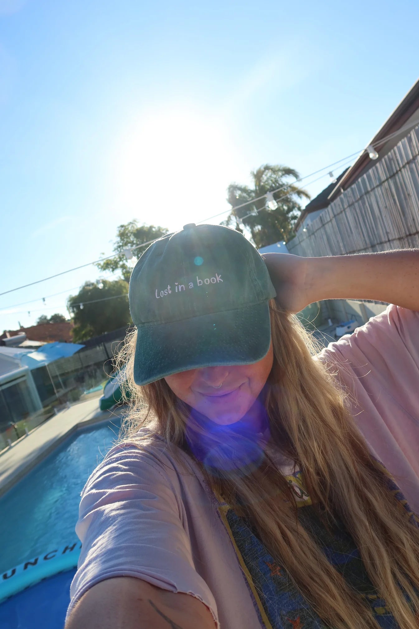 Lost in a Book Adult Cap - La La Luna